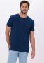 Tommy Hilfiger Donkerblauwe T-shirt Stretch Slim Fit Tee - Thumbnail 1