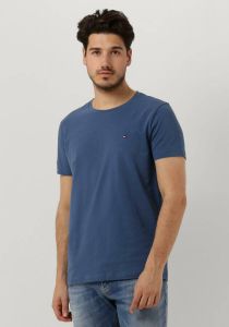 Tommy Hilfiger Donkerblauwe T-shirt Stretch Extra Slim Fit Tee
