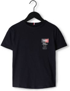 Tommy Hilfiger Donkerblauwe T-shirt Timeless Tommy Graphic Tee S s