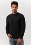 Tommy Hilfiger Donkergrijze Trui Exaggerated Structure Crew Neck - Thumbnail 1