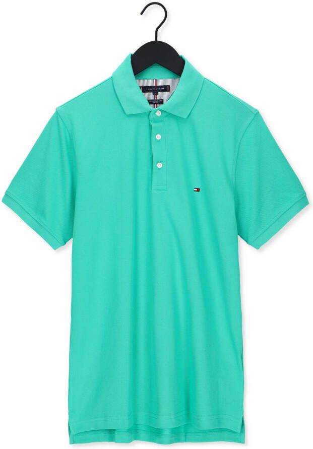 Tommy Hilfiger Groene Polo 1985 Slim Polo