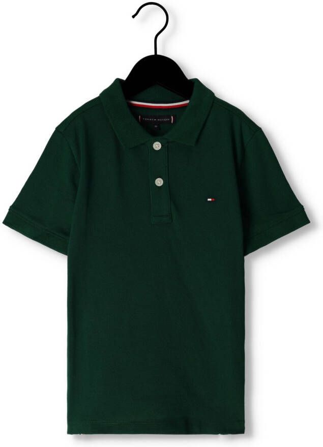 Tommy Hilfiger polo van biologisch katoen groen