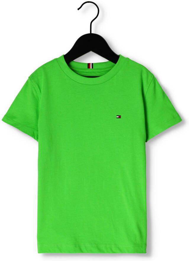 Tommy Hilfiger Groene T-shirt Essential Cotton Tee S s