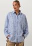 TOMMY HILFIGER Dames Blouses Cmd Stripe New Oversizd Co Shirt Lichtblauw - Thumbnail 1