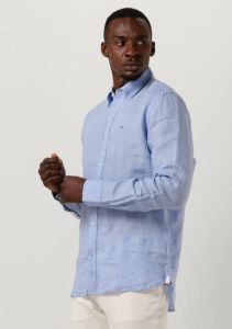 Tommy Hilfiger Overhemd met lange mouwen PIGMENT DYED LI SOLID RF SHIRT in een klassiek design