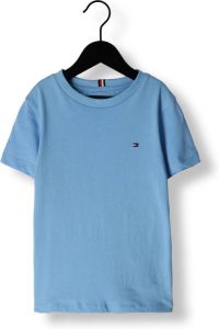 Tommy Hilfiger Shirt met ronde hals ESSENTIAL COTTON TEE S S met merklabel (set)