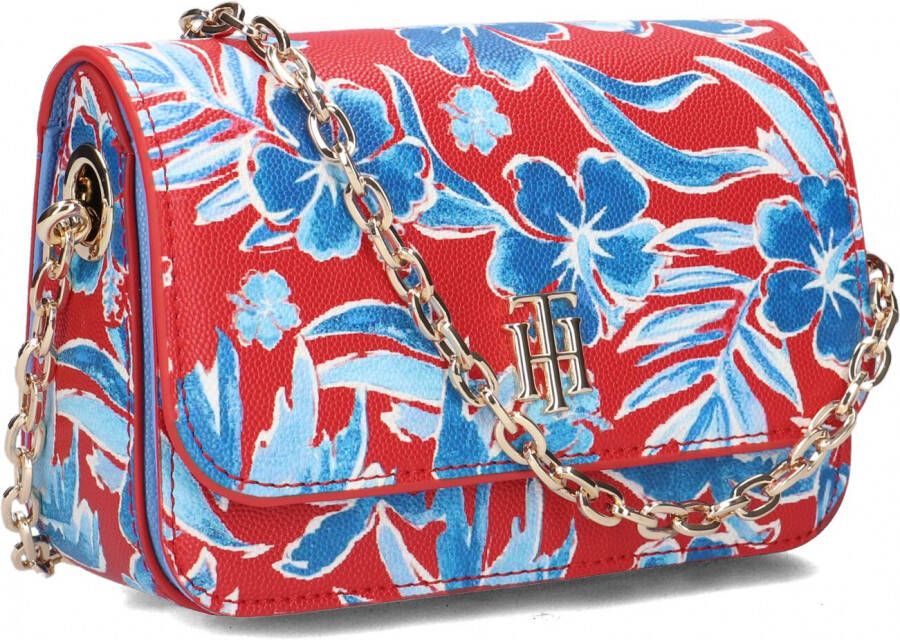 Tommy Hilfiger Bloemenpatroon Schoudertas Multicolor Dames