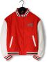 Tommy Hilfiger baseball jacket van gerecycled polyester rood Jas Meisjes Gerecycled polyester (duurzaam) Ronde hals 152 - Thumbnail 1