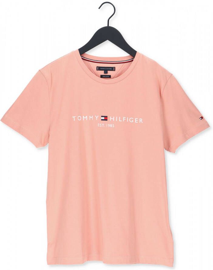 Tommy Hilfiger Roze T shirt Tommy Logo Tee