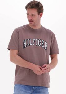 Tommy Hilfiger Taupe T-shirt Hilfiger Arch Casual Tee