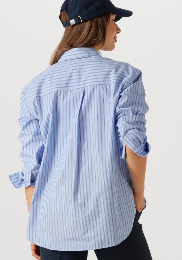TOMMY HILFIGER Dames Blouses Ess Poplin Easy Fit Shirt Lichtblauw - Foto 2