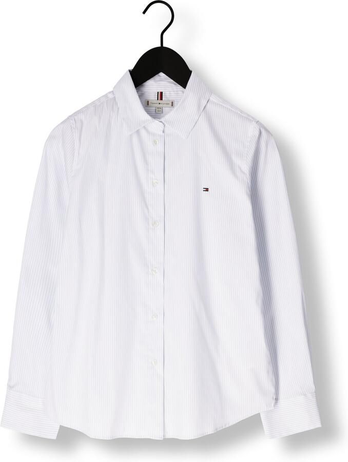 Tommy Hilfiger Regular fit overhemdblouse met doorknoopsluiting