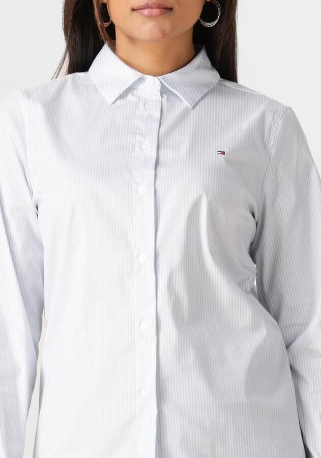 Tommy Hilfiger Regular fit overhemdblouse met doorknoopsluiting - Foto 2