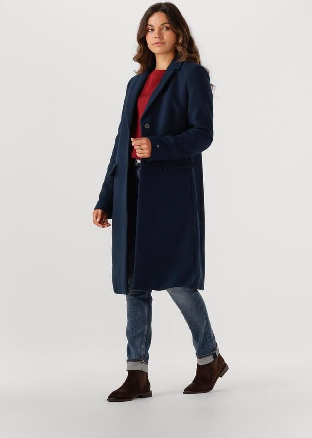 Tommy Hilfiger Lange jas CLASSIC SB WOOL REG COAT met wol en kasjmierpercentage - Foto 4