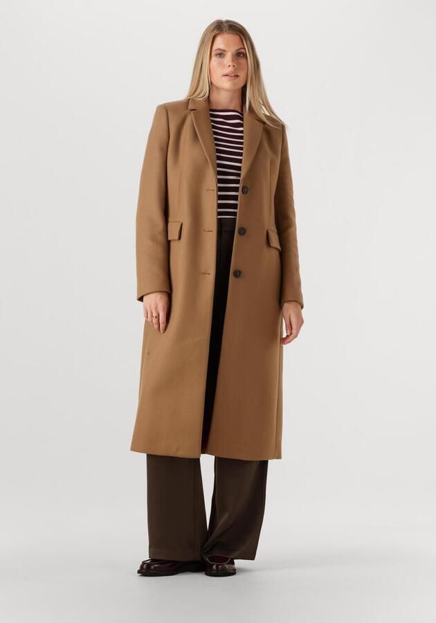 TOMMY HILFIGER Dames Jassen Classic Sb Wool Reg Maxi Coat Camel - Foto 4