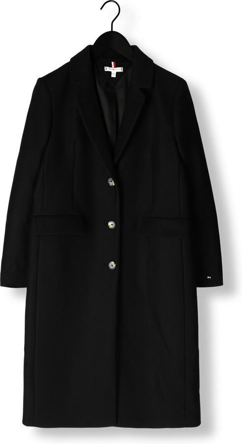 TOMMY HILFIGER Dames Jassen Classic Sb Wool Reg Maxi Coat Zwart - Foto 3