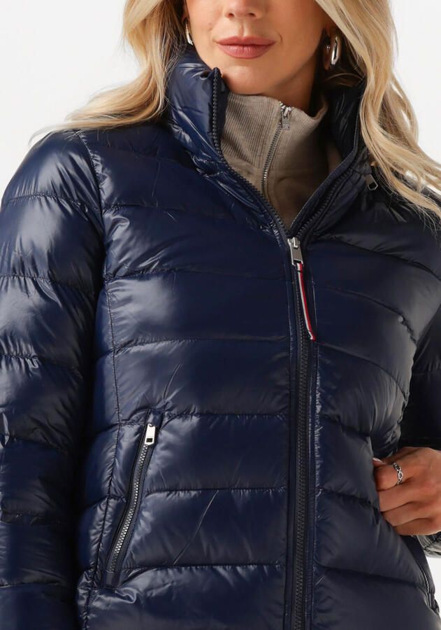 TOMMY HILFIGER Dames Jassen Lw Down Feminine Gloss Jacket Blauw - Foto 2