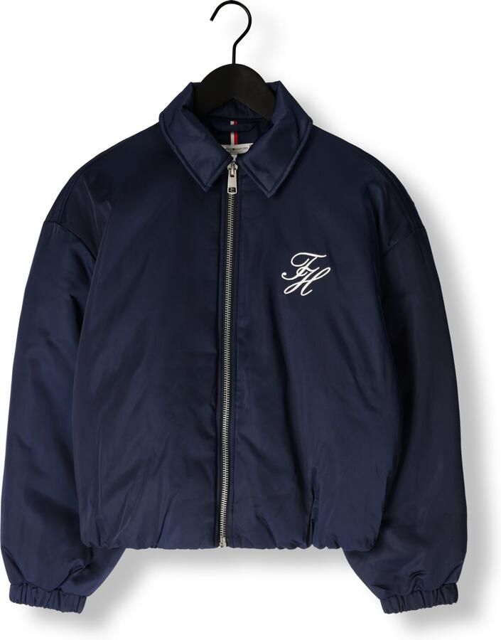 TOMMY HILFIGER Dames Jassen Padded Nylon Th Jacket Donkerblauw - Foto 2