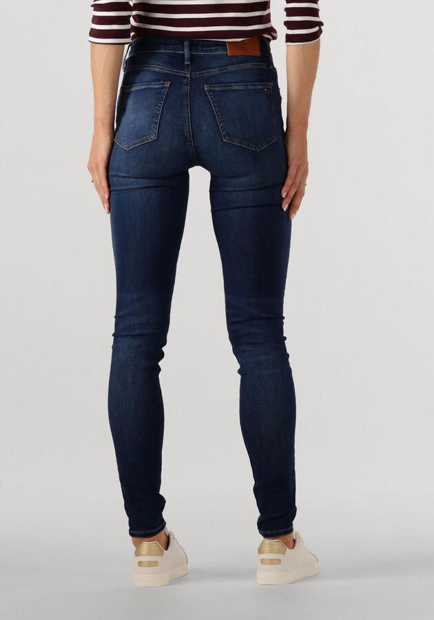 Tommy Hilfiger Skinny fit jeans COMO Skinny RW ACE met logo-badge en enkellange snit