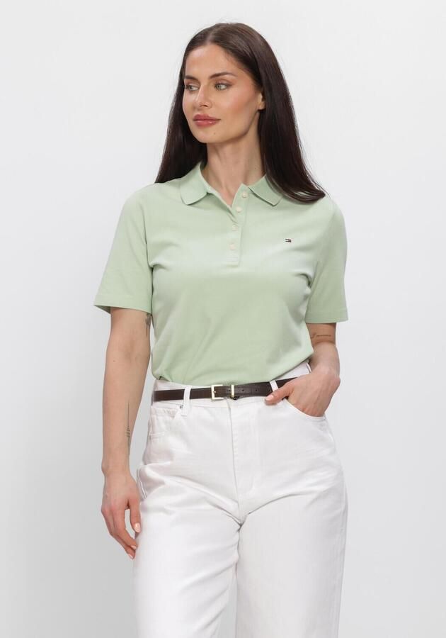 TOMMY HILFIGER Dames Tops & T-shirts 1985 Reg Pique Polo Mint
