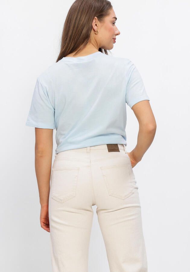 TOMMY HILFIGER Dames Tops & T-shirts Reg Corp Logo Lichtblauw - Foto 3