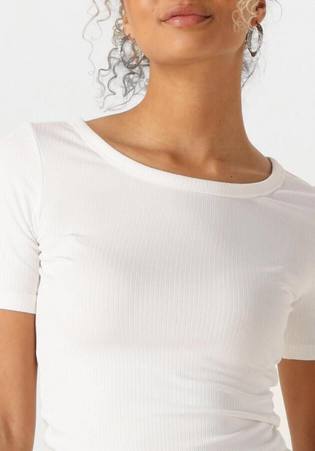 Tommy Hilfiger Shirt met ronde hals SLIM 5X2 RIB O-NK SS met discreet geborduurd logo - Foto 2