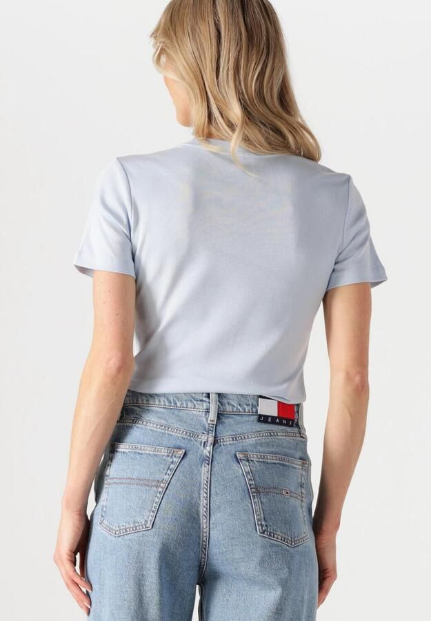 TOMMY HILFIGER Dames Tops & T-shirts Slim Cody C-nk Ss Lichtblauw - Foto 3