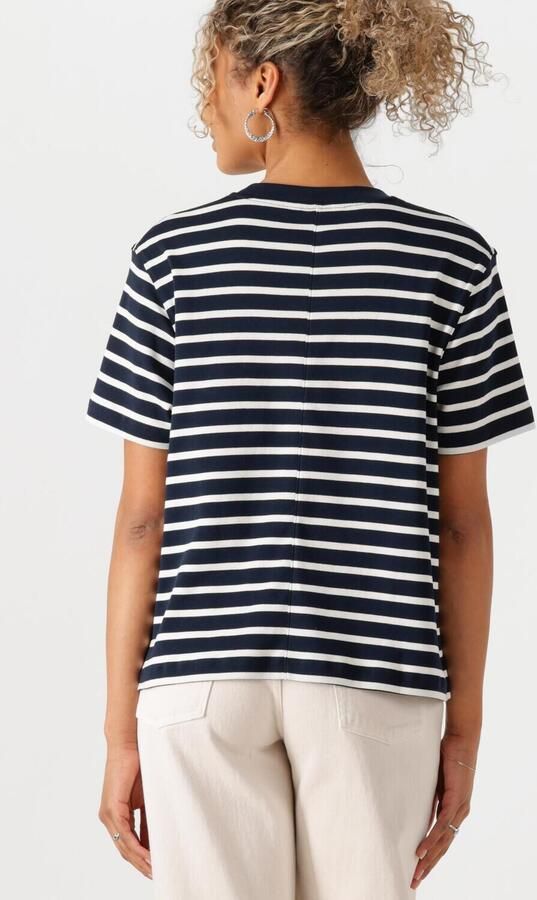 TOMMY HILFIGER Dames Tops & T-shirts Slim Henley Gb Scoop-nk Ls 1 Donkerblauw - Foto 3