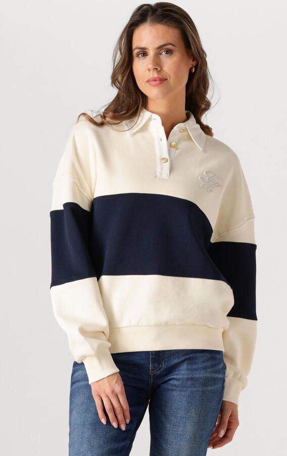 TOMMY HILFIGER Dames Truien & Vesten Gold Btn Rugby Fleece Swtsrt Multi