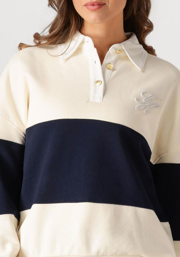 TOMMY HILFIGER Dames Truien & Vesten Gold Btn Rugby Fleece Swtsrt Multi - Foto 2