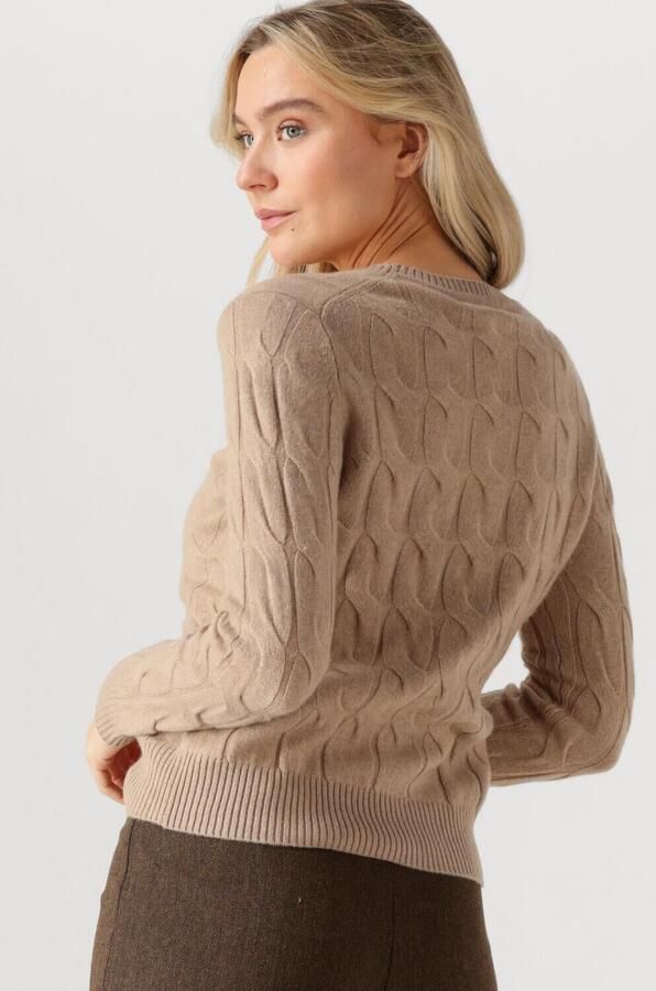 Tommy Hilfiger Gebreide trui SOFT WOOL CABLE C-NK met kabelpatroon van zuivere wol - Foto 2