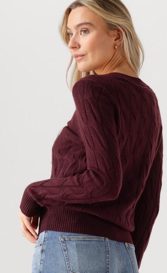 Tommy Hilfiger Gebreide trui SOFT WOOL CABLE C-NK met kabelpatroon van zuivere wol - Foto 2