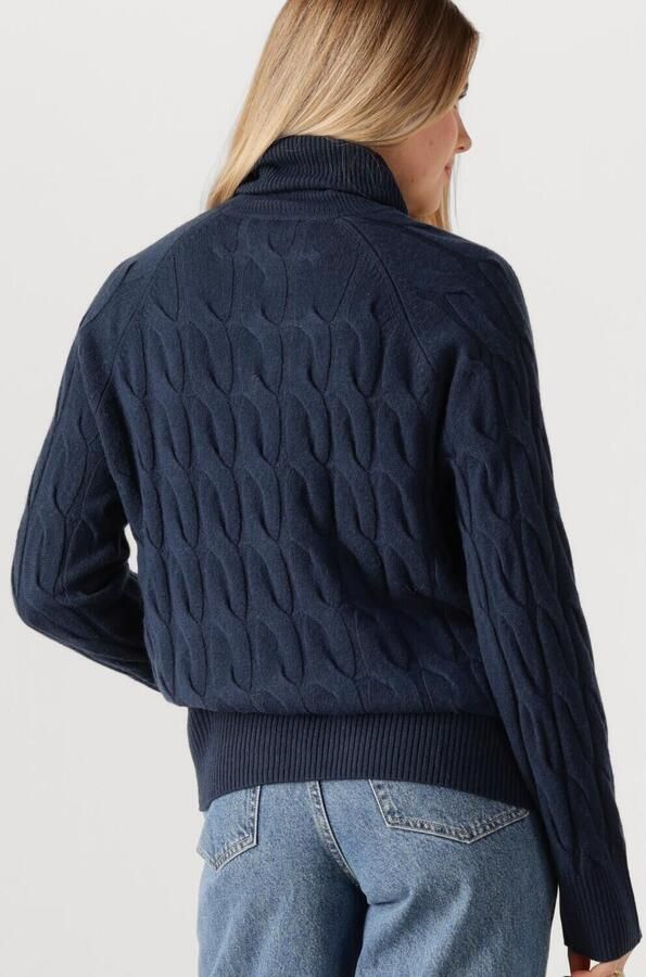 Tommy Hilfiger Coltrui SOFT WOOL CABLE ROLL-NK LS SWT met kabelpatroon van zuivere wol - Foto 3