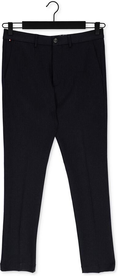 TOMMY HILFIGER Heren Broeken Bleecker Jersey Pinstripe Donkerblauw - Foto 2