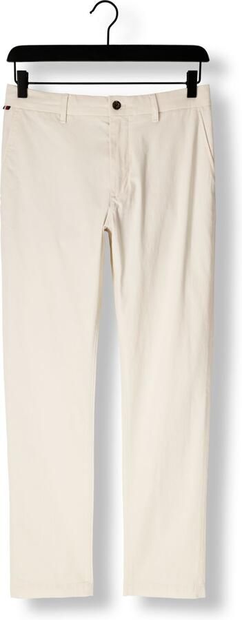 TOMMY HILFIGER Heren Broeken Bleecker Printed Structure Chino Wit - Foto 3