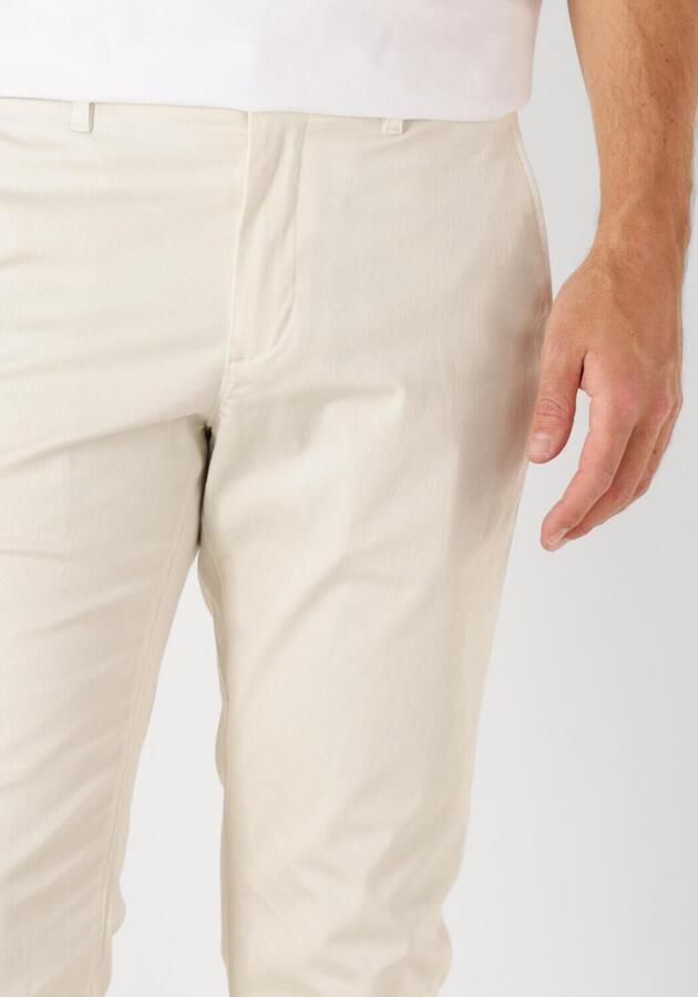 TOMMY HILFIGER Heren Broeken Bleecker Printed Structure Chino Wit - Foto 2