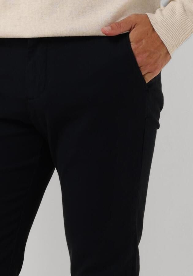 TOMMY HILFIGER Heren Broeken Chino Bleecker Structure Gmd Donkerblauw