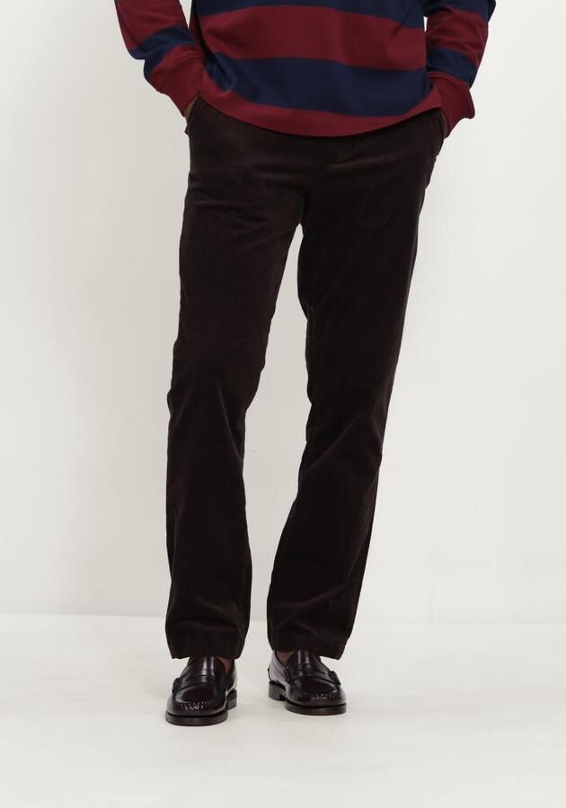 TOMMY HILFIGER Heren Broeken Denton Fine Corduroy Bruin