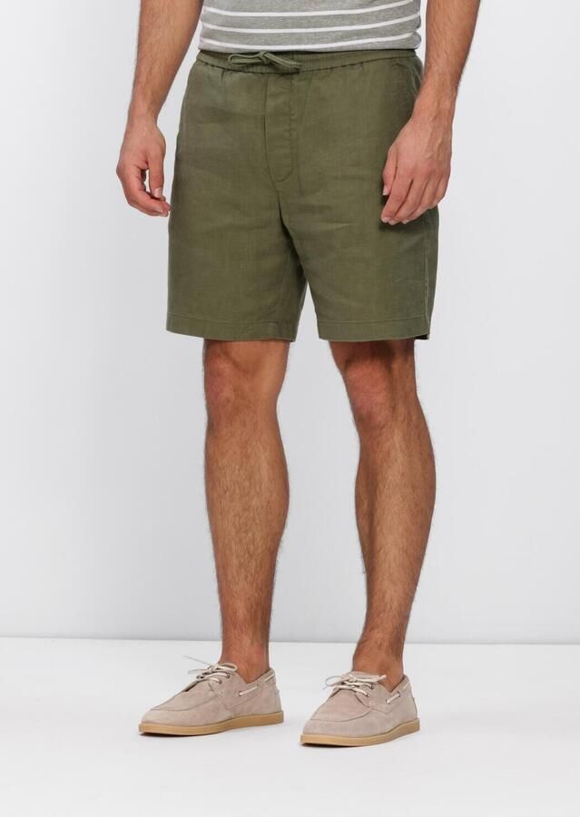 TOMMY HILFIGER Heren Broeken Dover 8 Po Sorona Linen 2 2 Olijf