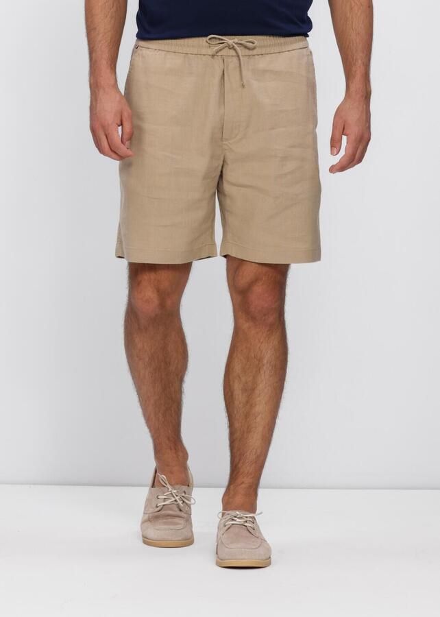 TOMMY HILFIGER Heren Broeken Dover 8 Po Sorona Linen 2 2 Zand