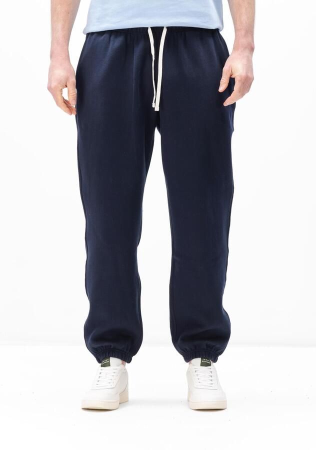 TOMMY HILFIGER Heren Broeken Essential Fleece Sweatpants Donkerblauw