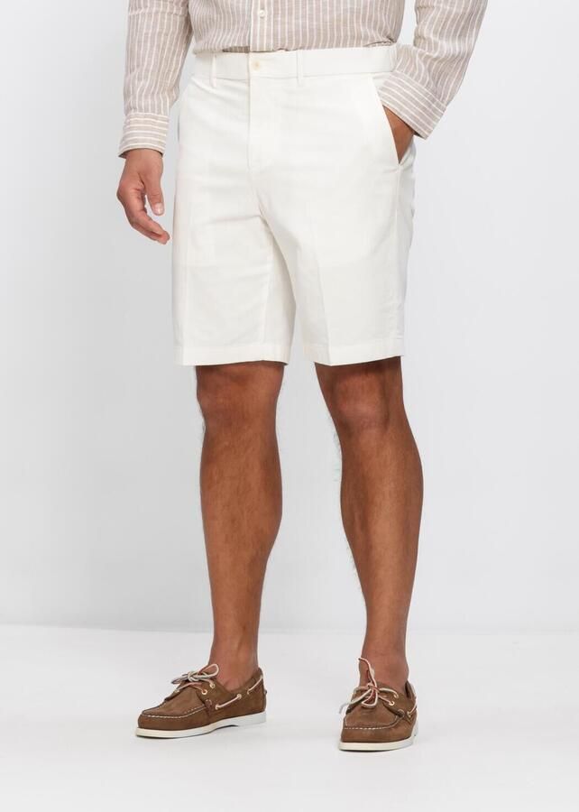 TOMMY HILFIGER Heren Broeken Half Ewb Harlem Short Chino Ecru