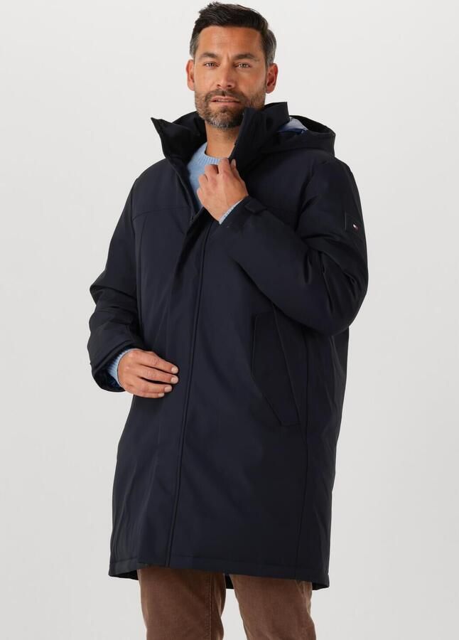 TOMMY HILFIGER Heren Jassen Tech Hooded Padded Parka Donkerblauw - Foto 4