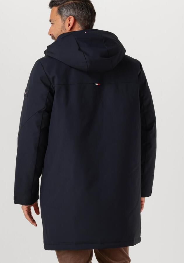TOMMY HILFIGER Heren Jassen Tech Hooded Padded Parka Donkerblauw
