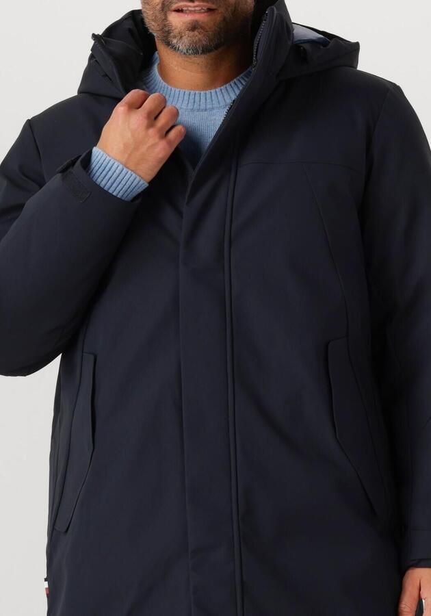 TOMMY HILFIGER Heren Jassen Tech Hooded Padded Parka Donkerblauw - Foto 2