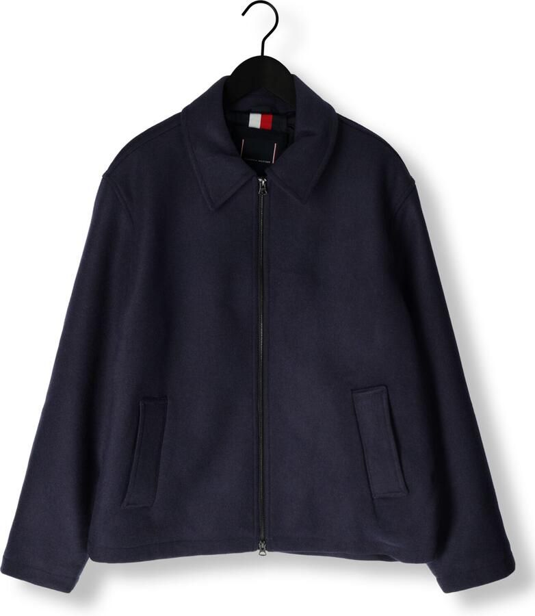 TOMMY HILFIGER Heren Jassen Wool Ivy Jkt Donkerblauw
