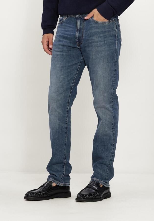 Tommy Hilfiger straight fit jeans van katoenmix model 'DENTON SLIM STRAIGHT JONE'
