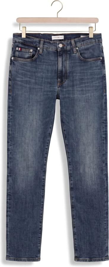 TOMMY HILFIGER Heren Jeans Denton Smoke Blue Blauw - Foto 4