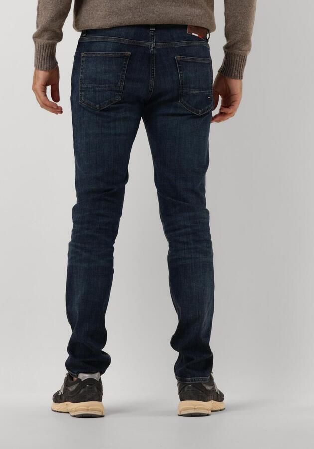TOMMY HILFIGER Heren Jeans Slim Bleecker Pstr Tino Ind Donkerblauw