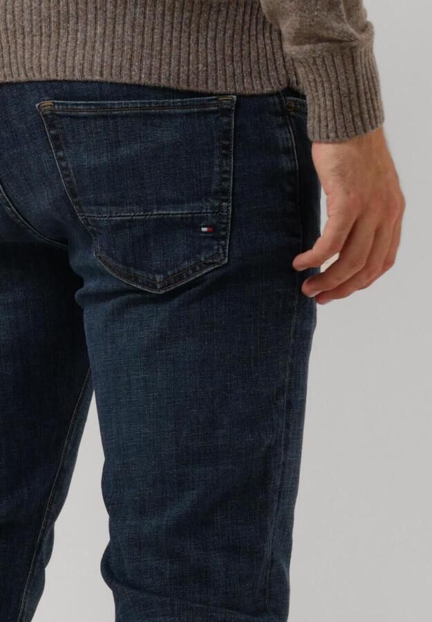 TOMMY HILFIGER Heren Jeans Slim Bleecker Pstr Tino Ind Donkerblauw - Foto 2